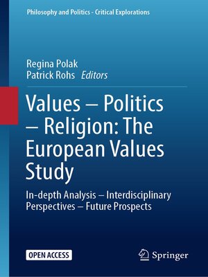 Values – Politics – Religion - ebook